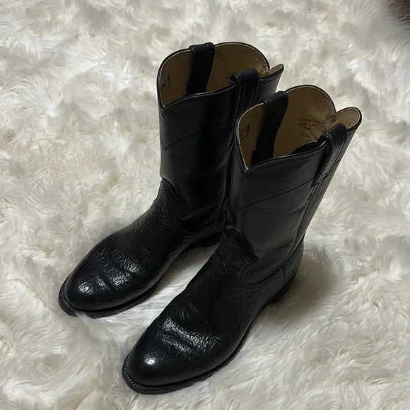 Justin Boots | Shoes | Vintage Sharkskin And Leather Justin  display picture 3